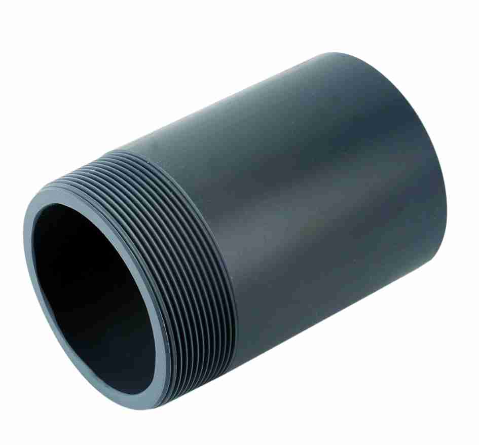 Durapipe PVC-U Nipple Plain Threaded 2 1/2 inch
