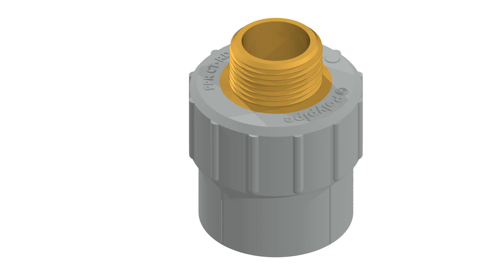 Polypipe MecFlow Fusion Adaptor Sktx x HexBSPM