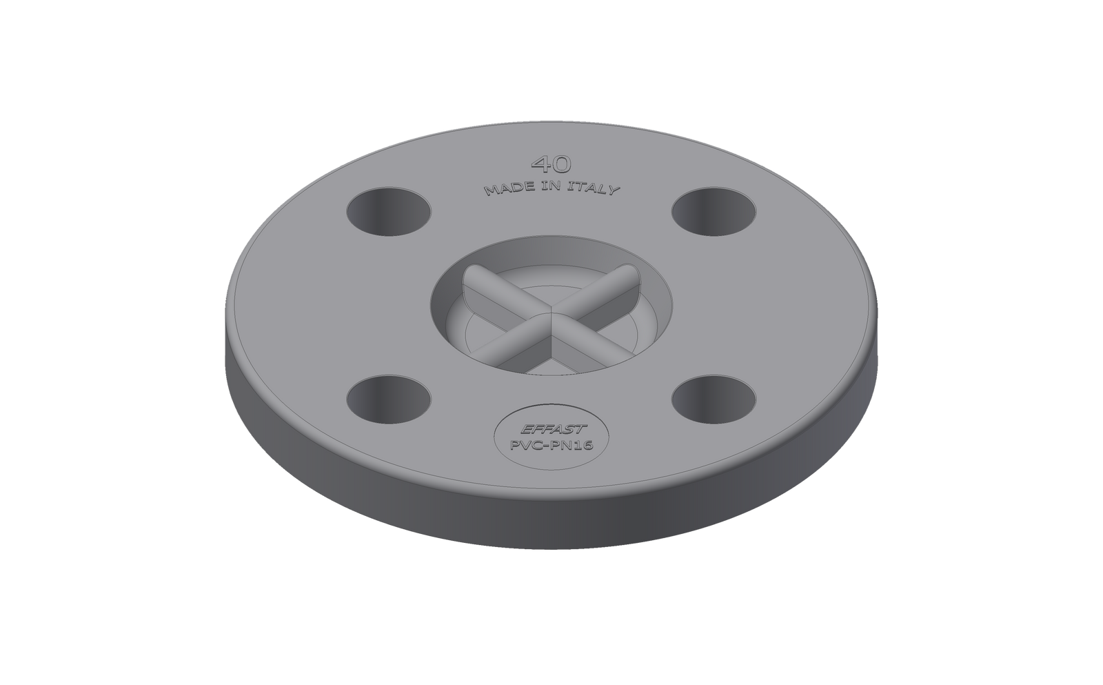 Polypipe MecFlow Fusion Blank Flange PVC PN16