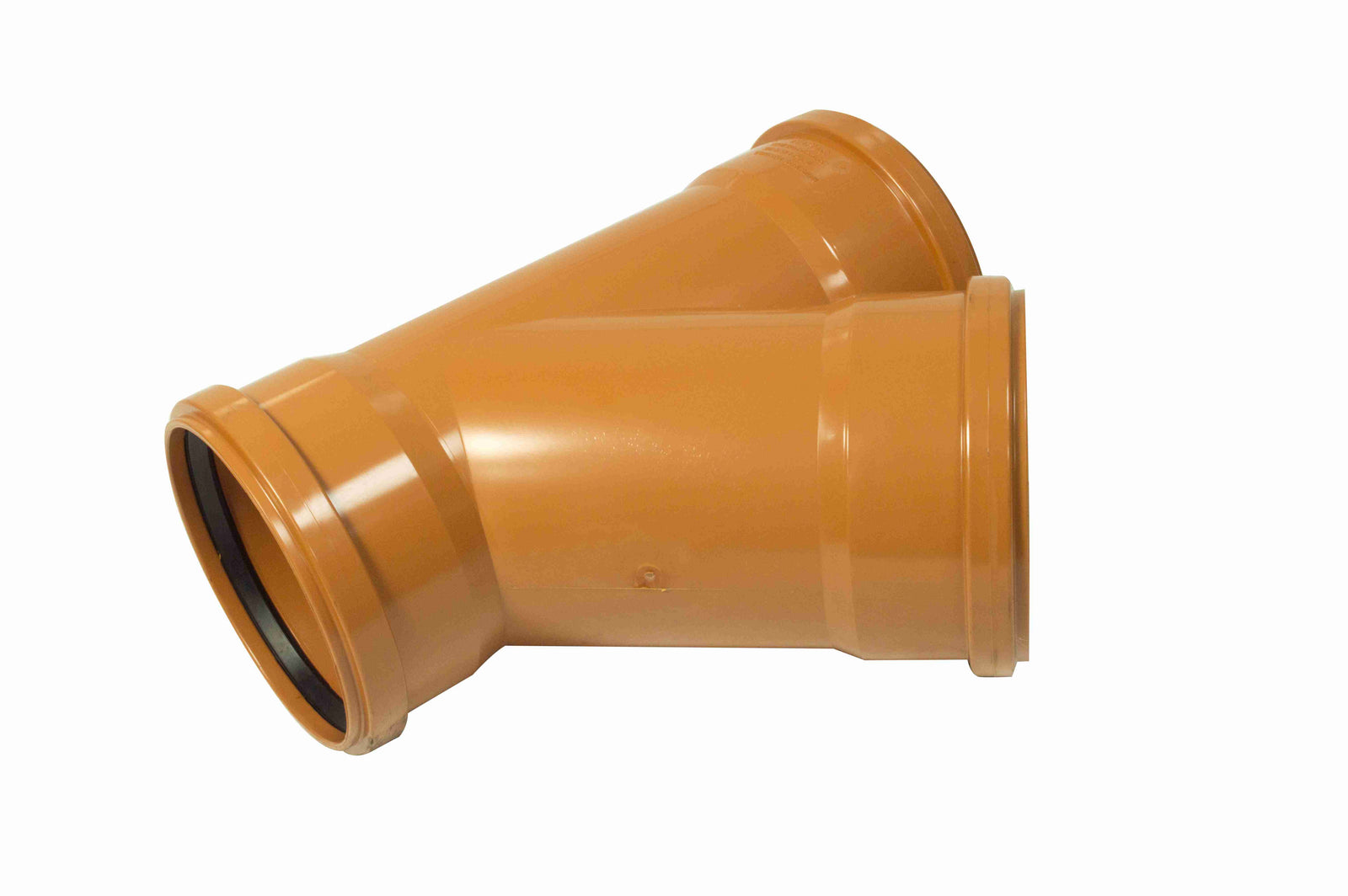 FloPlast 6D211 45 Deg Equal Junction Tpl Sock 160x110mm