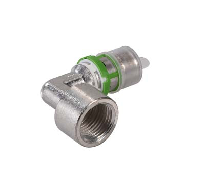 Flamco Multiskin Metallic Press/Elbow Threaded Female