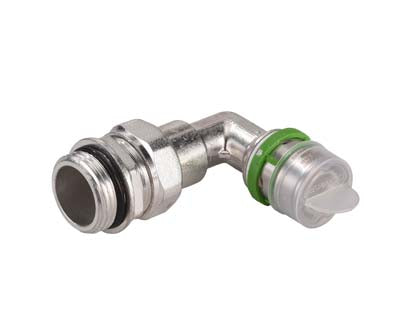 Flamco MultiSkin Metallic Press - Male elbow with O-ring - 26mm - 1