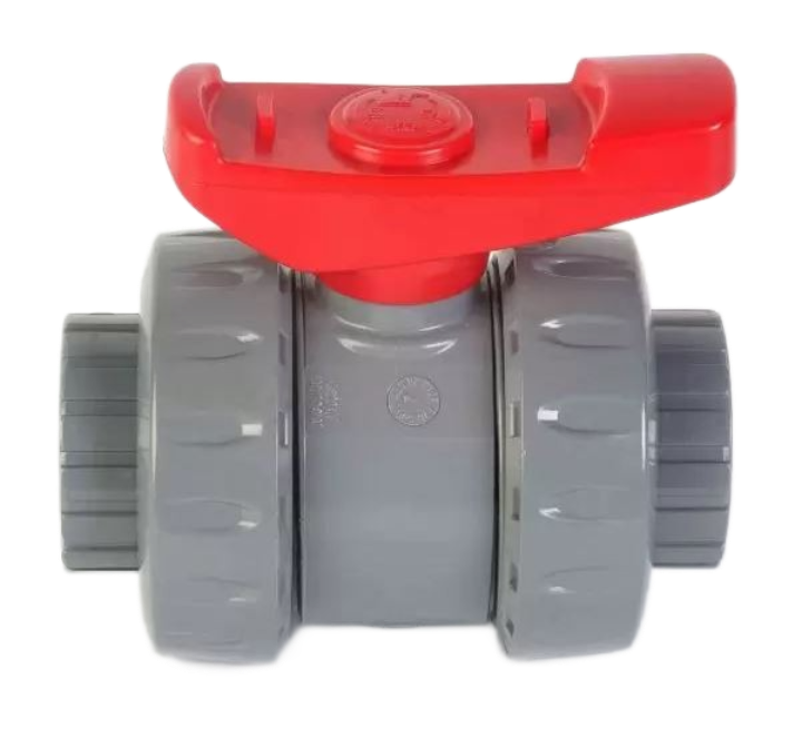 Astore ABS 724 Double Union Ball Valve Plain EPDM