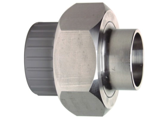 GF ABS Adaptor Union Welding End - Stainless Steel