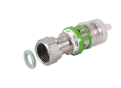 Flamco Multiskin Metallic Press/Female swivel nut ?at ring