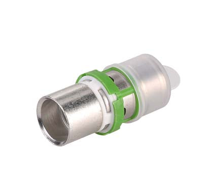 Flamco MultiSkin Metallic Press - Straight coupling to solder - 16mm - 15mm