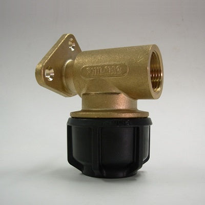 Philmac Metal Wall Plate Elbows