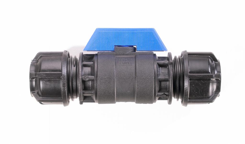 Philmac Met/Imp Ball Valve Pol x Pol