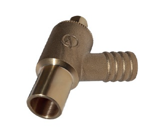 Art14 15mm short spigot Brass Drain Cock