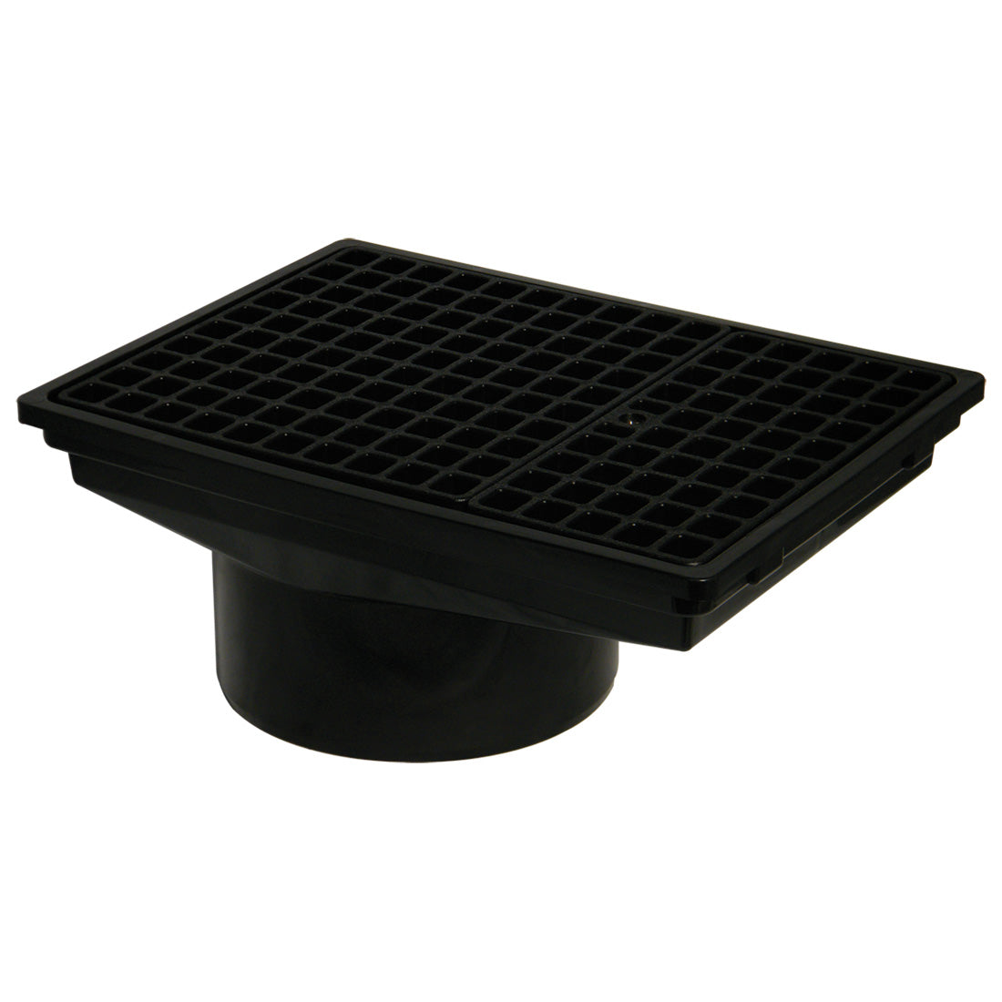 FloPlast D524 Rectangular Hopper and Grid for gully pot (Fits 160mm gully)