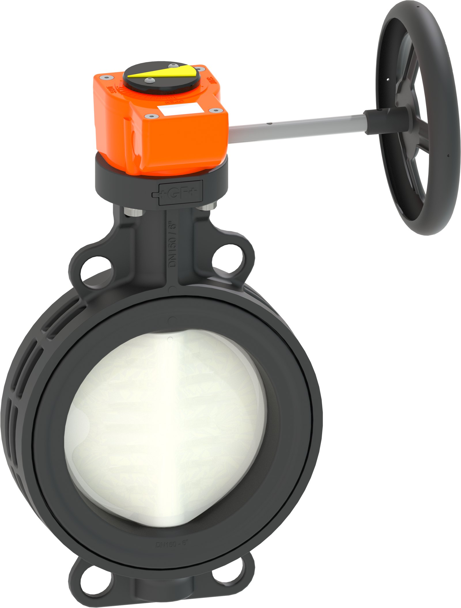 GF 565 Butterfly Valve Manual EPDM Reduction gear DN50
