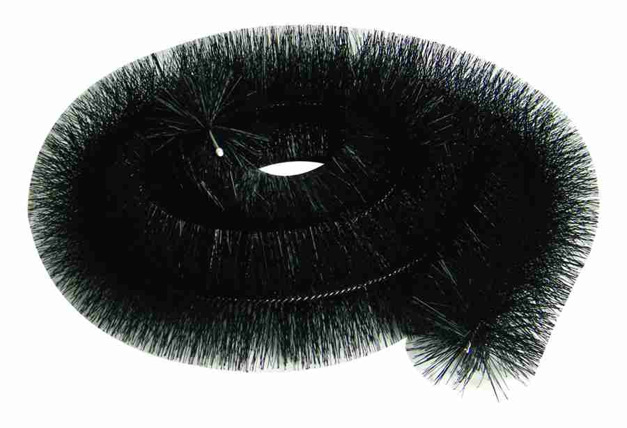 FloPlast Black Gutter Brush 4m