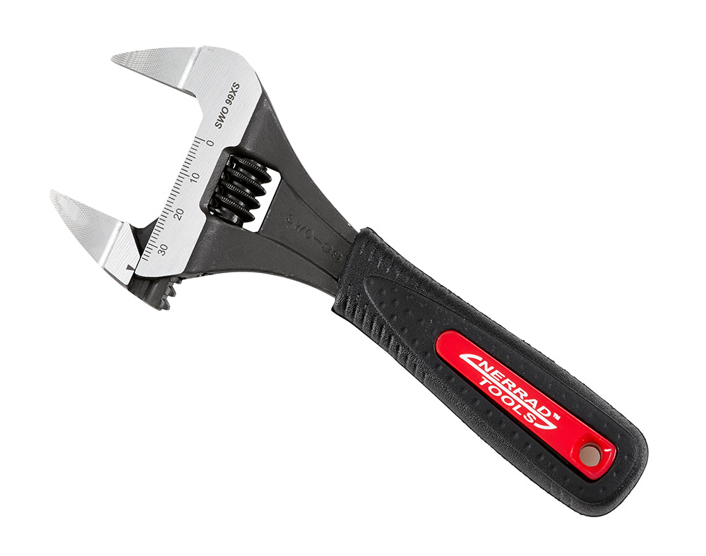 Nerrad Tools Adjustable Super Wide Opening Irega Wrench 6" Xtra Slim