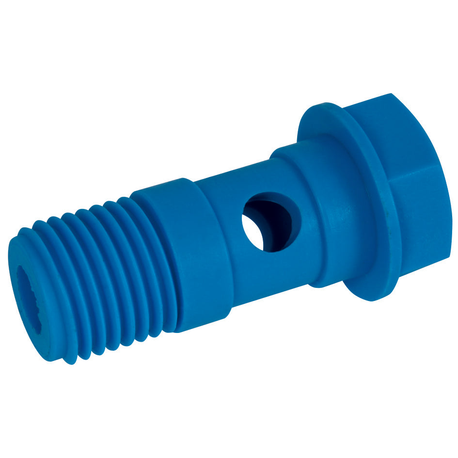 Tefen Polypropylene Blue 1 Body Type Banjo Bolt 16mm x 1/4