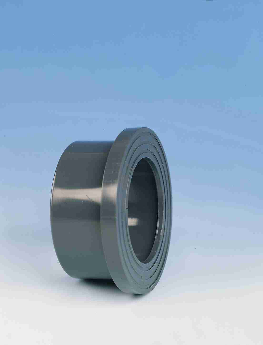 TP PVC-U Stub Flange Serrated Face
