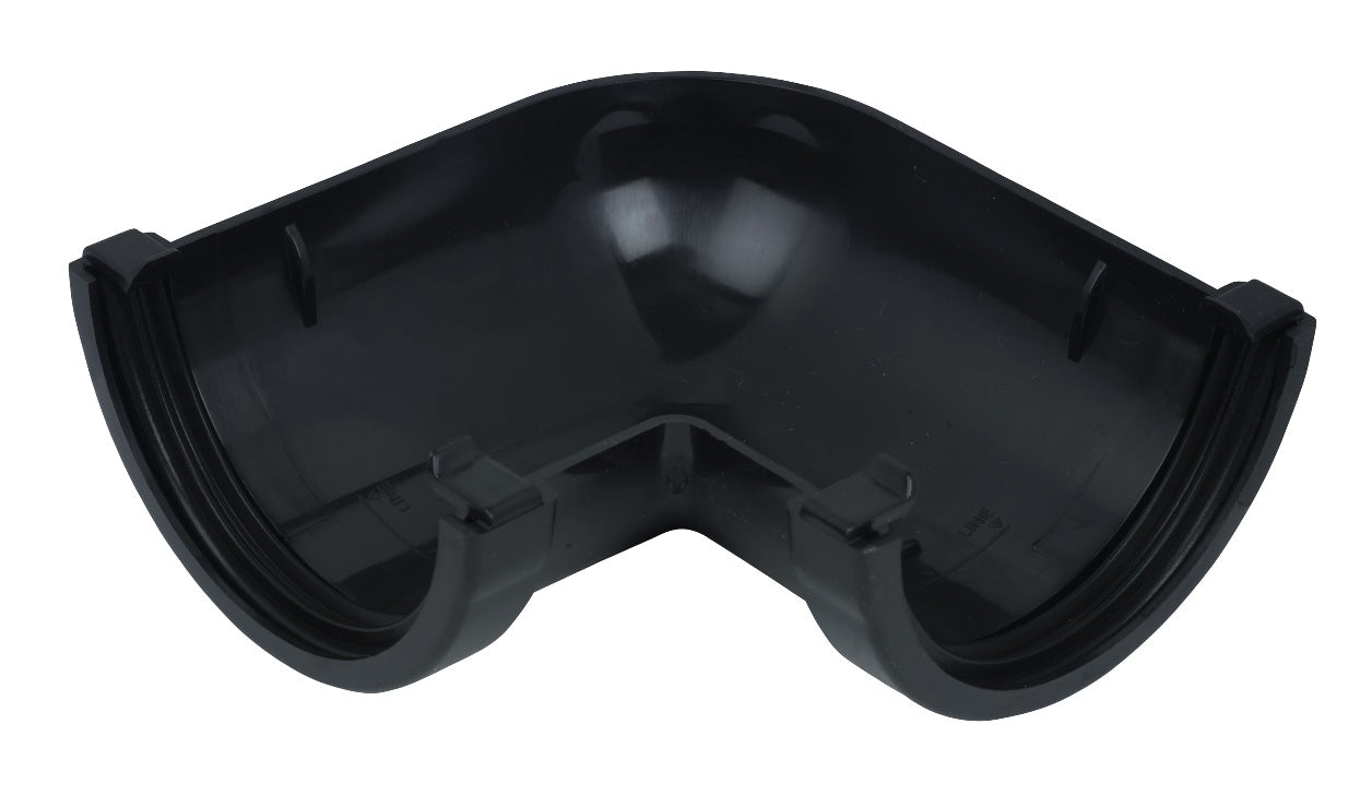 RA1 Black 90 degree Angle 112mm