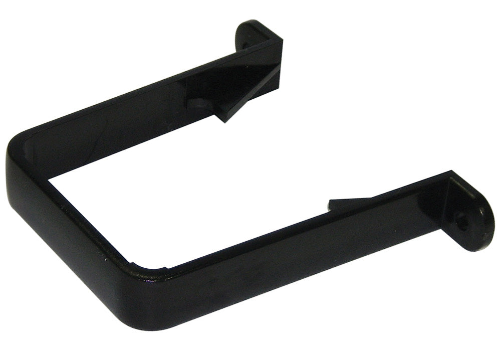 RCS1 Black Square Pipe Clip 65mm