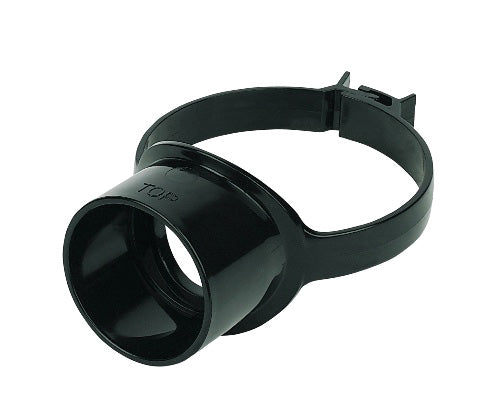 FloPlast Black PVC-U SP319 Strap Boss 110mm