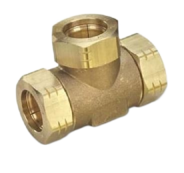 Gastite Brass Tee Fitting