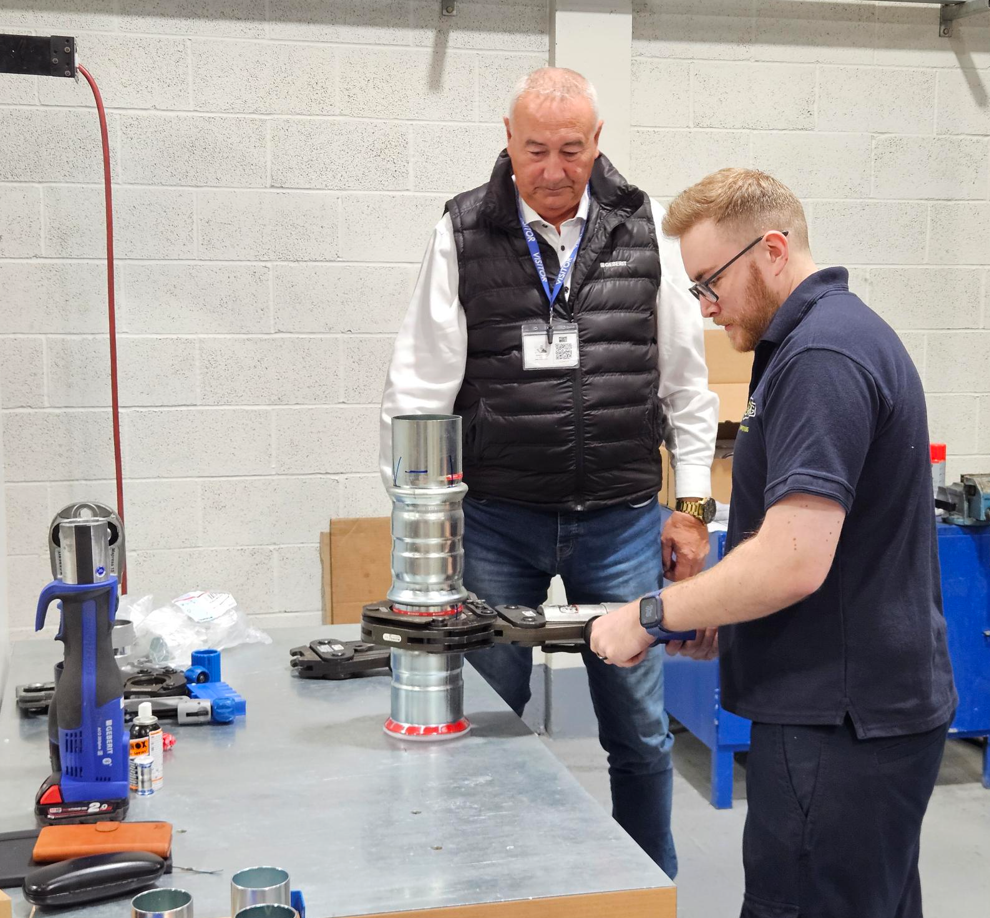 PIPEKIT & Geberit Delivers Stainless Steel Mapress Training to Support Customers