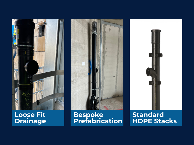 Standard, Bespoke or Loose-Fit Drainage Stacks: Choosing the Right Approach