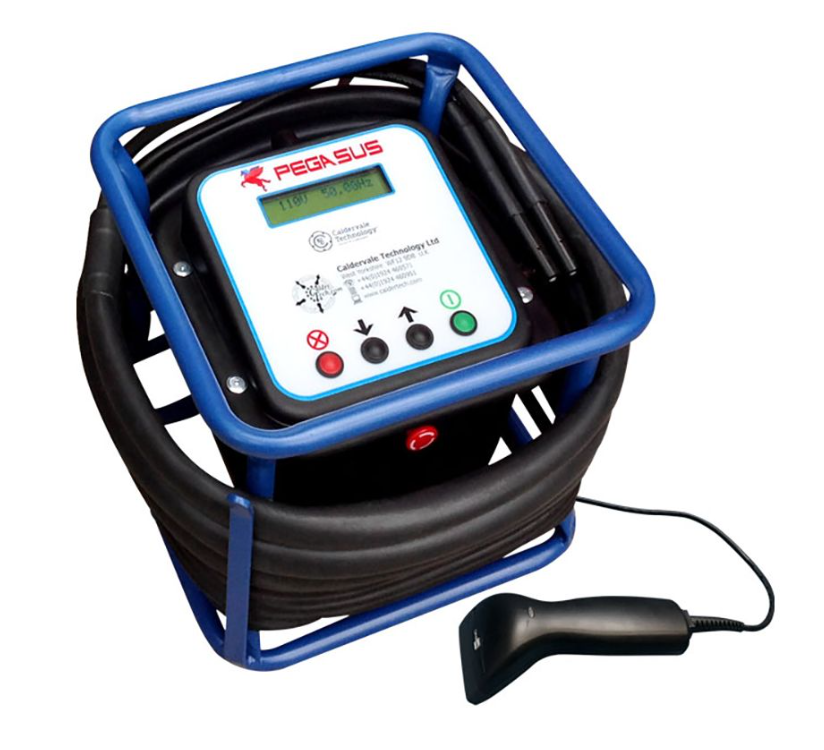 Caldervale Pegasus Electrofusion Control Box 110V with Barcode Scanner