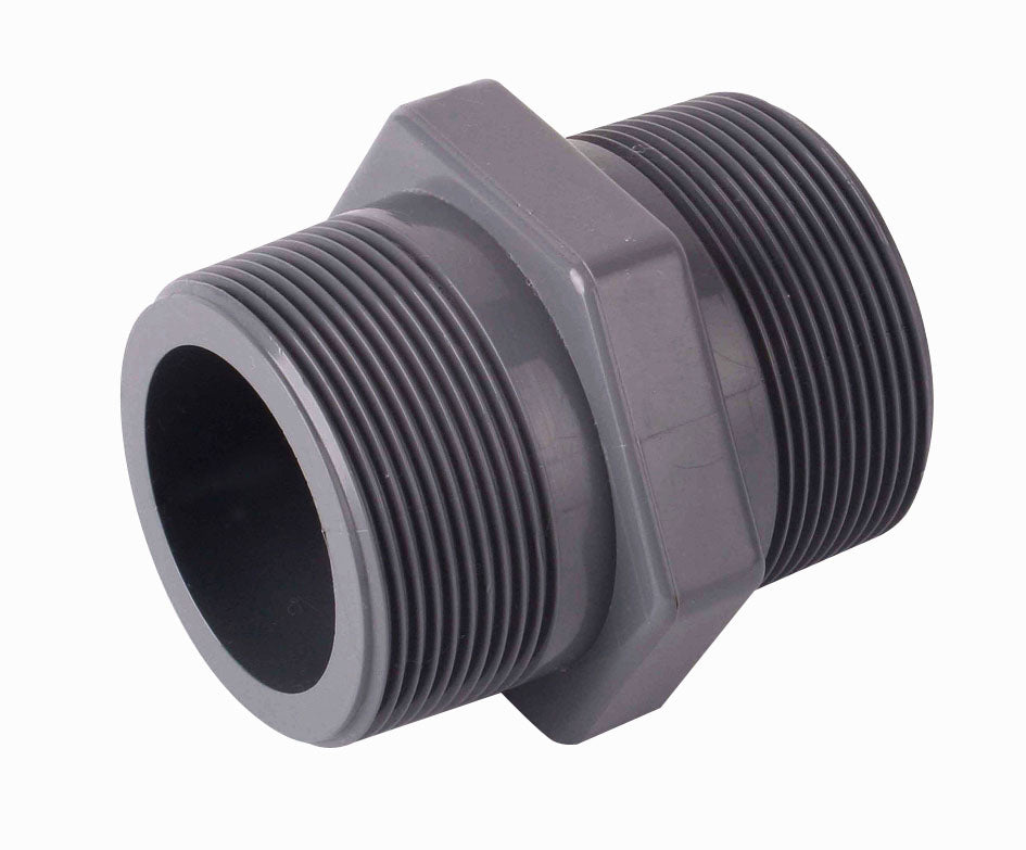 Durapipe ABS SuperFLO Hexagon Nipple Male BSP Thread