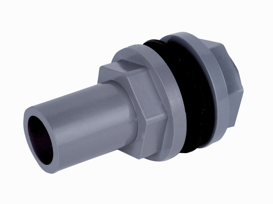Durapipe ABS Tank Connector Plain Spigot/Male BSP