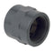 Durapipe PVC-U Socket Plain Threaded in grey 2" size