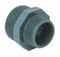 Durapipe PVC-U Nipple Hexagon Nut Threaded in grey 4" size