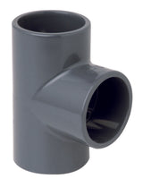 Durapipe PVC-U Tee Plain in grey 12" size
