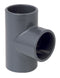 Durapipe PVC-U Tee Plain in grey 12" size