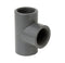 Durapipe PVC-U Equal Tee Threaded Branch in grey 2 1/2 " size