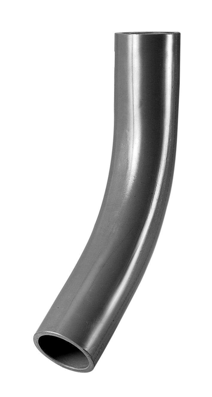 Durapipe PVC-U 45 Long Radius Bend in grey 6" size