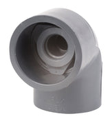 Guardian PVC-U 90 Elbow Plain in grey 1/2" size