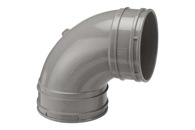 Polypipe Solvent Soil Bend Swept Double Socket