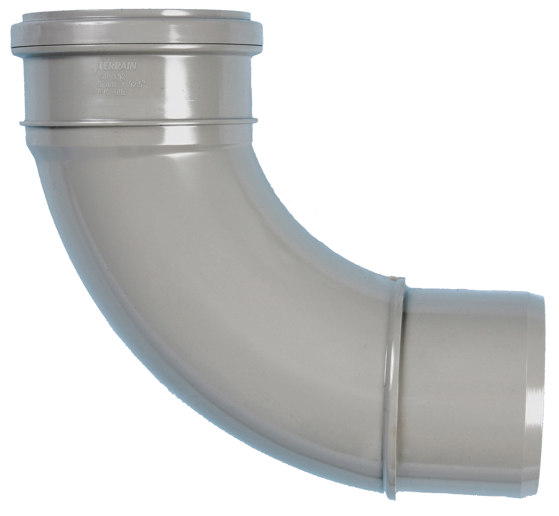 Polypipe Pushfit Soil Swept Bend 92.5 Deg