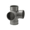 Polypipe Solvent Soil Corner Branch All Socket - 110mm