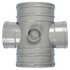 Polypipe Solvent Soil Double Unequal Branch - 160mm