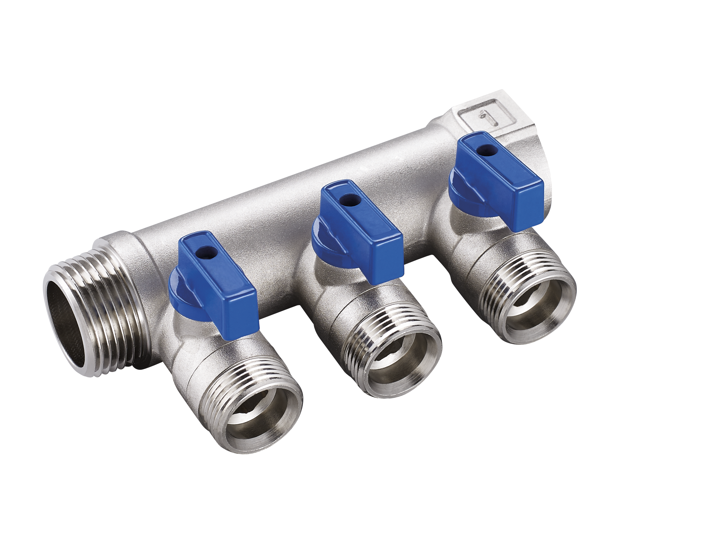 Manifold 3-Port Blue