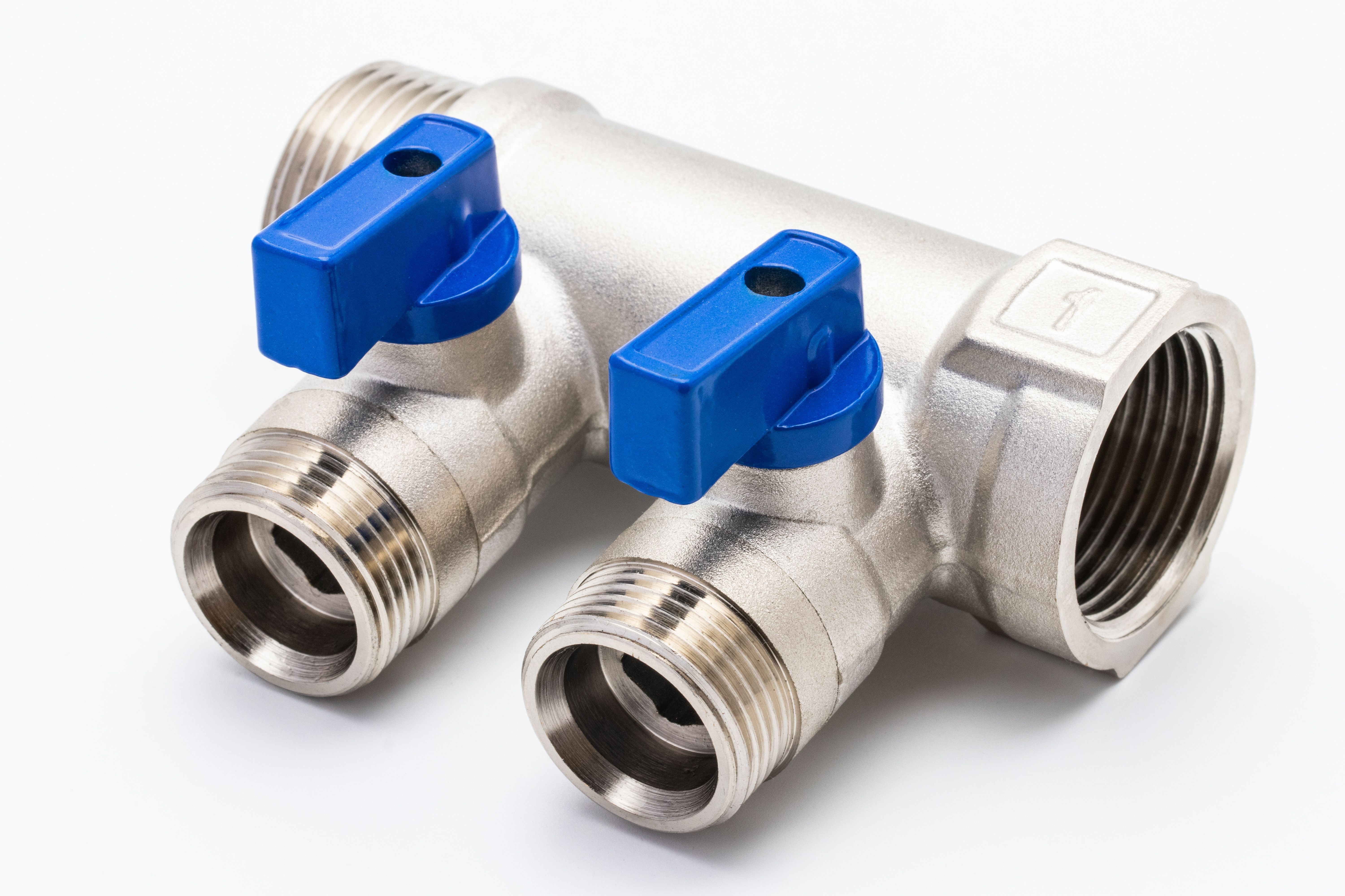 Manifold 2-Port Blue