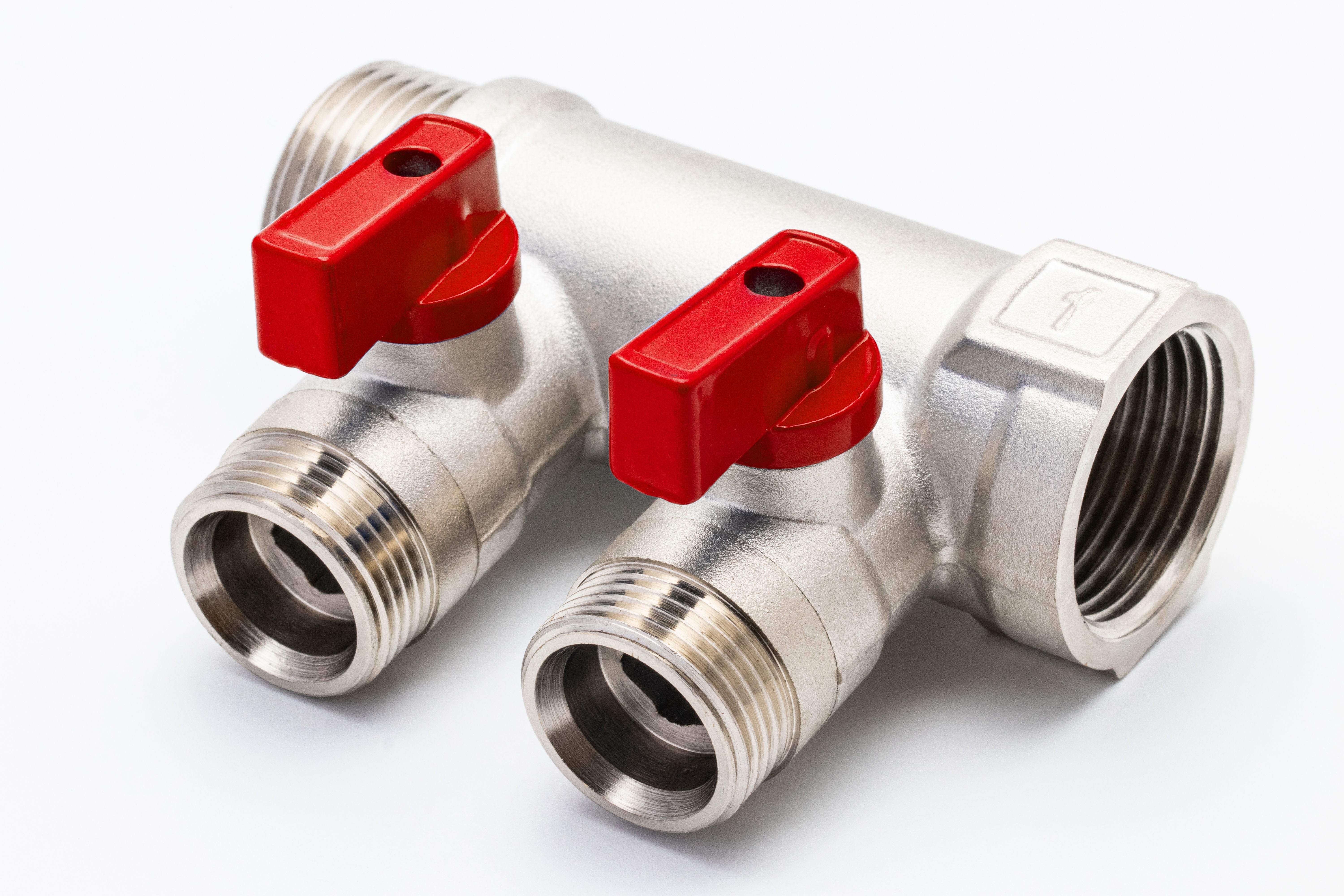 Manifold 2-Port Red