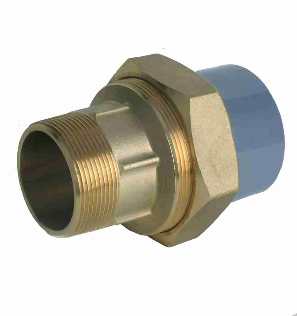 Astore PVC Male Composite Union Brass