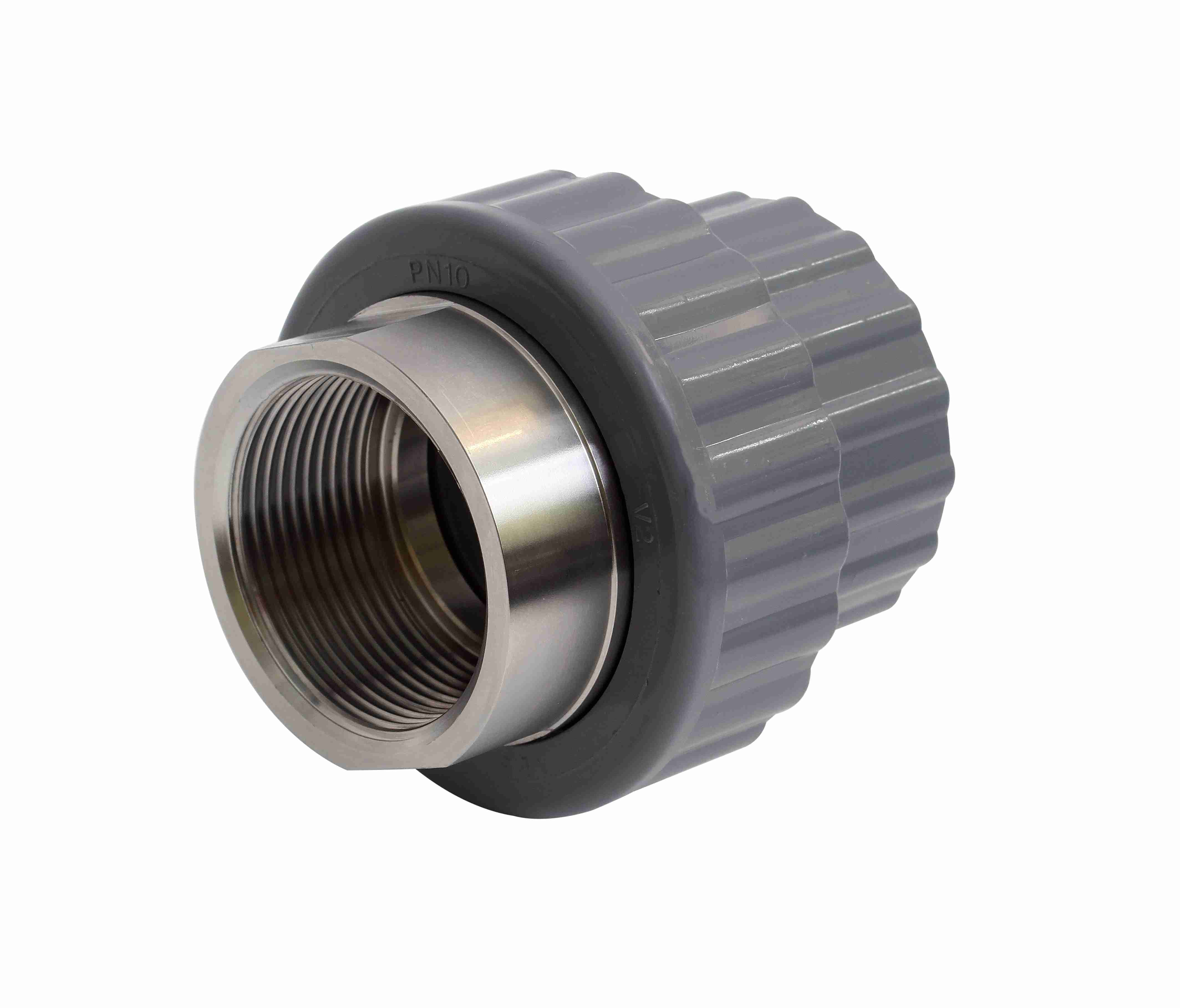 Durapipe ABS SuperFLO Composite Union Female St.St. in grey 50mm size