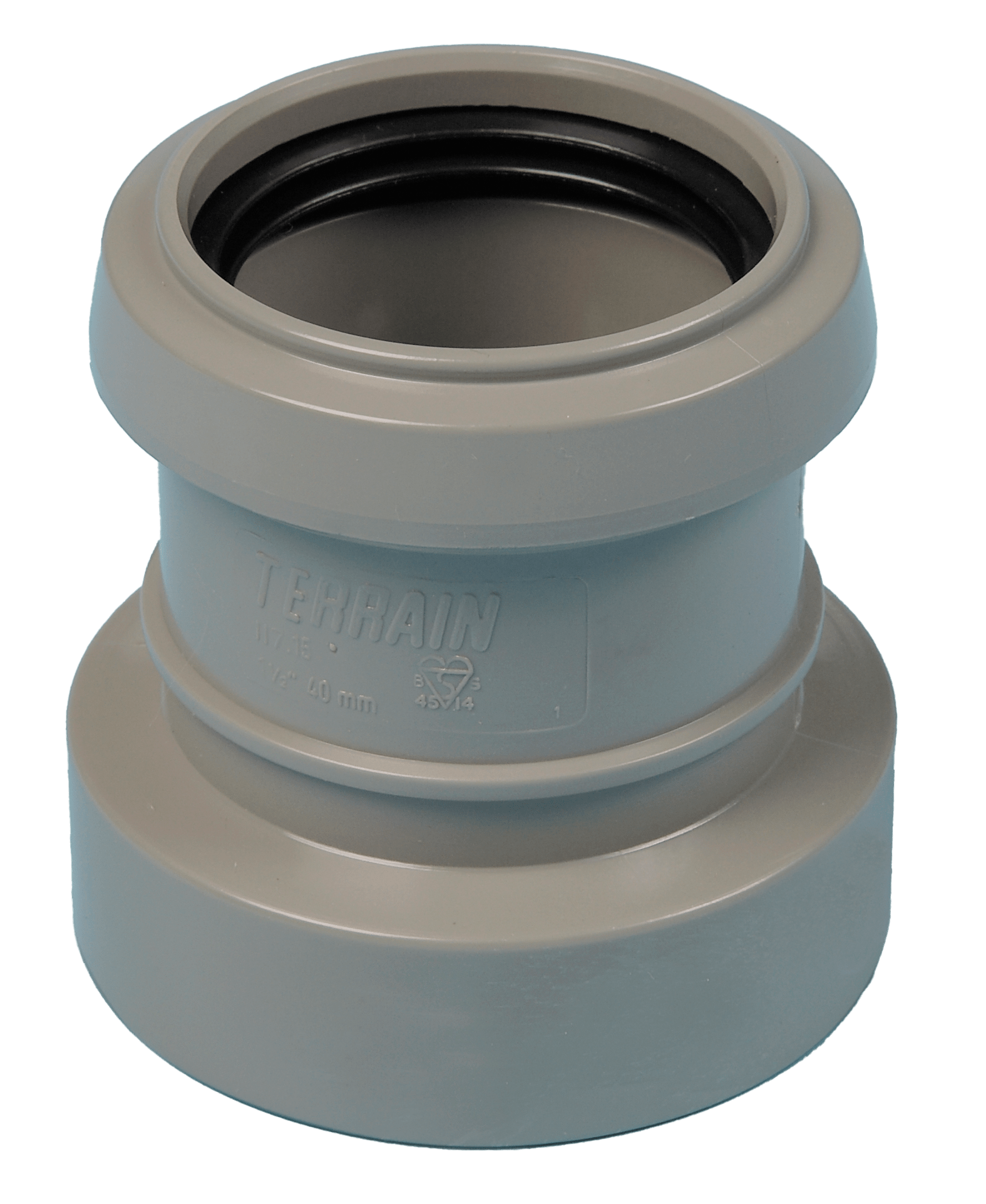 Polypipe Solvent Soil Straight Boss Adaptor