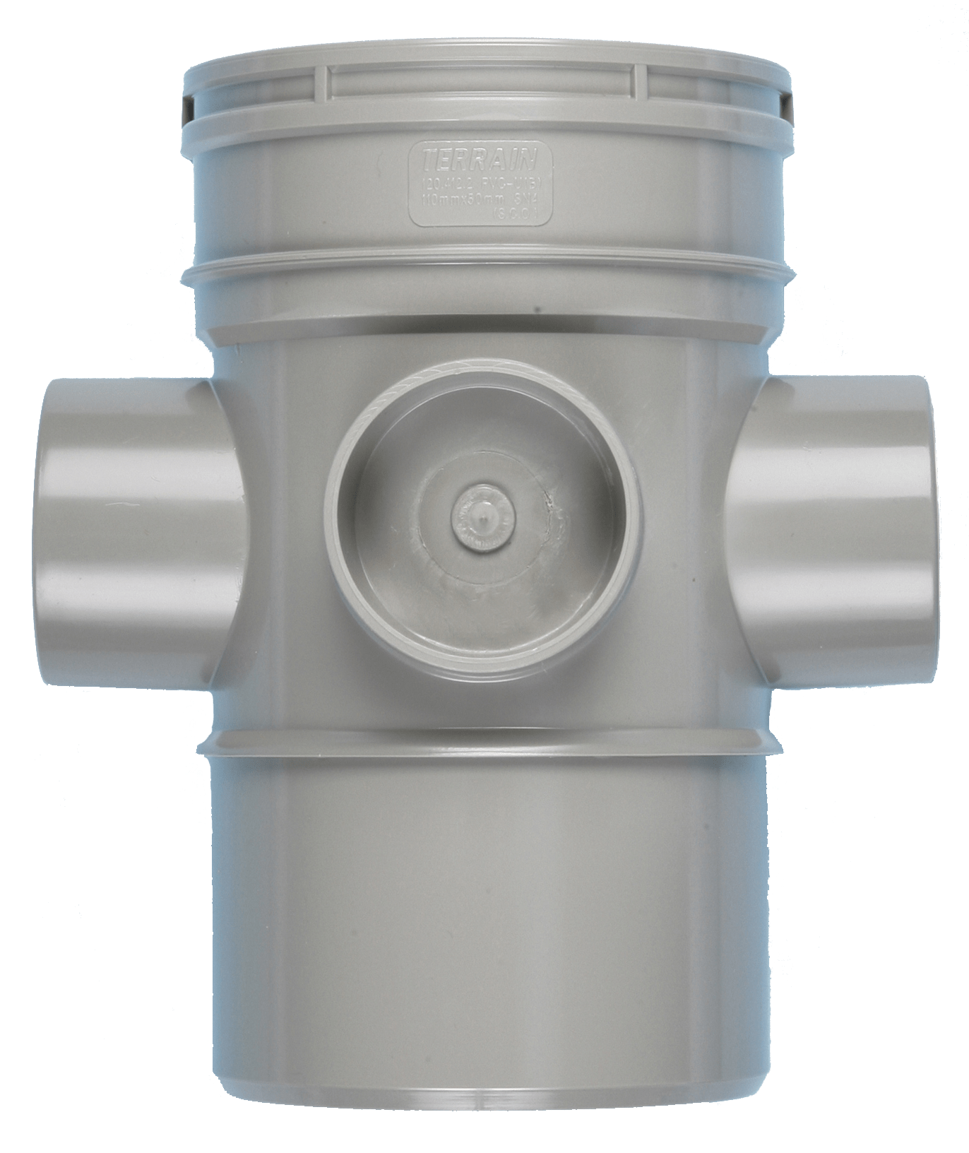Polypipe Pushfit Soil 4 Way Boss