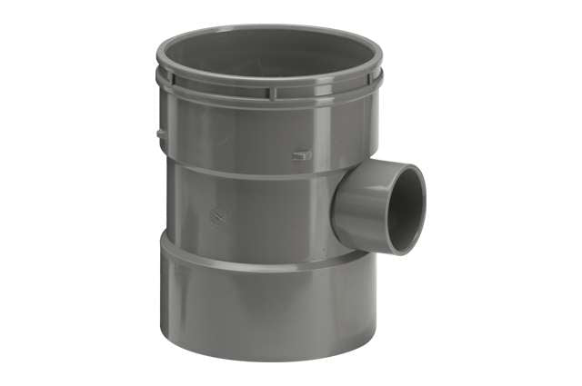 Polypipe Solvent Soil Double Socket Single Bossed