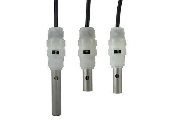 GF Signet PVDF Conductivity Electrodes Ss K = 0.01 15 ft NPT