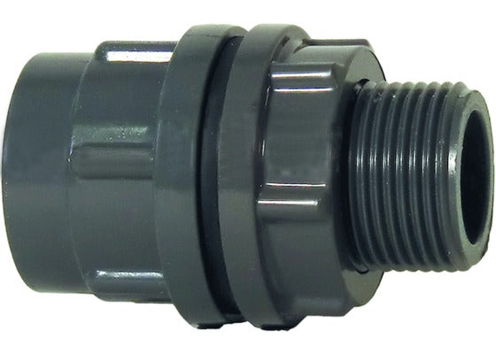 GF PVC-U Tank Connector with Parallel Female Thread