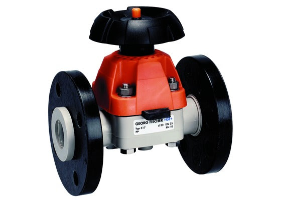 +GF+ PROGEF Diaphragm Valve 317 PTFE